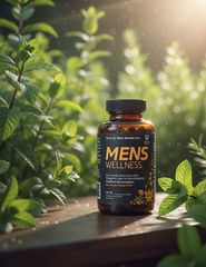 Men's Wellness Daily Supplement - Pure & Potent Herbs for Vitality & Health
